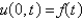 <strong>Consider a semi-infinite, elastic, vibrating string, with zero initial position and velocity, driven by a vertical force at , so that . Assume that . The mathematical model for the deflection, , is</strong> A) B) C) D) E)