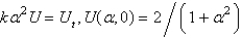 <strong>Apply a Fourier transform in in the previous problem. The resulting equation for is</strong> A) B) C) D) E)