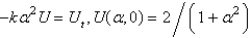 <strong>Apply a Fourier transform in in the previous problem. The resulting equation for is</strong> A) B) C) D) E)