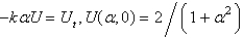 <strong>Apply a Fourier transform in in the previous problem. The resulting equation for is</strong> A) B) C) D) E)
