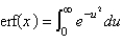 <strong>The error function is defined as</strong> A) B) C) D) E)