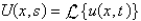 <strong>In the previous problem, apply the Laplace transform. The resulting equation for is</strong> A) B) C) D) E)