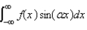 <strong>The Fourier integral representation of a function f is given by</strong> A) B) C) D) E)
