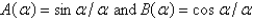 <strong>Let . The Fourier integral representation of f is , where</strong> A) B) C) D) E)
