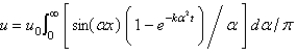 <strong>In the three previous problems, the solution for the temperature is</strong> A) B) C) D) E)