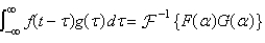 <strong>Suppose . In the convolution theorem, the formula for the Fourier transform is Select all that apply.</strong> A) B) C) D) E) none of the above