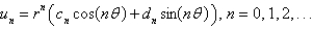 <strong>In the three previous problems, the product solutions are</strong> A) B) C) D) E)