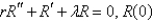 <strong>In the previous problem, after separating variables using . the resulting problems are</strong> A) is bounded B) is bounded C) is bounded D) is bounded E) is bounded
