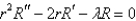 <strong>In separating variables, using, , in the equation , the resulting equation for and is</strong> A) B) C) D) E)