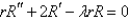<strong>In separating variables, using, , in the equation , the resulting equation for and is</strong> A) B) C) D) E)