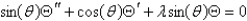 <strong>Using the separation of the previous problem, the equation for becomes</strong> A) B) C) D) E)