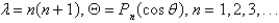<strong>In the previous problem, if we also require that be bounded everywhere, the solution of the eigenvalue problem is</strong> A) B) C) D) E)