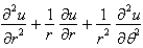 <strong>The Laplacian in polar coordinates is</strong> A) B) C) D) E)