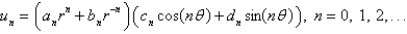 <strong>In the three previous problems, the product solutions are</strong> A) B) C) D) E)