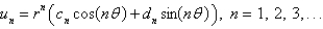 <strong>In the three previous problems, the product solutions are</strong> A) B) C) D) E)