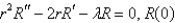 <strong>In the problem , separate variables, using . The resulting problems for and are</strong> A) is bounded; is bounded on . B) is bounded; is bounded on . C) is bounded; is bounded on . D) is bounded; is bounded on . E) is bounded; is bounded on .