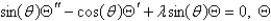 <strong>In the problem , separate variables, using . The resulting problems for and are</strong> A) is bounded; is bounded on . B) is bounded; is bounded on . C) is bounded; is bounded on . D) is bounded; is bounded on . E) is bounded; is bounded on .