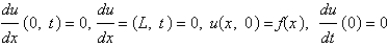 <strong>Consider the equation with conditions . When separating variables with , the resulting problems for are</strong> A) B) C) D) E)