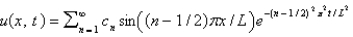 <strong>In the previous three problems, the solution of the original problem is</strong> A) , where B) , where C) , where D) , where E) , where