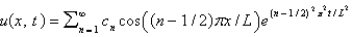 <strong>In the previous three problems, the solution of the original problem is</strong> A) , where B) , where C) , where D) , where E) , where