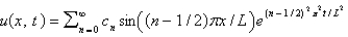 <strong>In the previous three problems, the solution of the original problem is</strong> A) , where B) , where C) , where D) , where E) , where