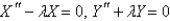 <strong>When is substituted into the equation , the resulting equations for and are</strong> A) B) C) D) E)