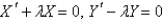 <strong>When is substituted into the equation , the resulting equations for and are</strong> A) B) C) D) E)