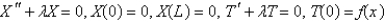 <strong>Consider the equation with conditions . When separating variables with , the resulting problems for are</strong> A) B) C) D) E)