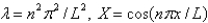 <strong>In the problem , the eigenvalues and eigenfunctions of the underlying homogeneous problem are</strong> A) B) C) D) E)