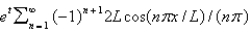 <strong>In the previous problem, the eigenfunction expansion if is</strong> A) B) C) D) E)