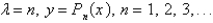 <strong>The solution of the eigenvalue problem where is bounded on , is</strong> A) B) C) D) E)