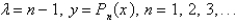 <strong>The solution of the eigenvalue problem where is bounded on , is</strong> A) B) C) D) E)