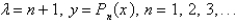 <strong>The solution of the eigenvalue problem where is bounded on , is</strong> A) B) C) D) E)