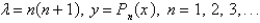 <strong>The solution of the eigenvalue problem where is bounded on , is</strong> A) B) C) D) E)