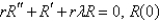 <strong>The solution of the eigenvalue problem is bounded, is </strong> A) B) C) D) E)