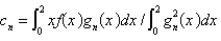 <strong>Using the eigenfunctions of the previous problem, written as , the Fourier-Bessel series for the function is , where</strong> A) B) C) D) E)