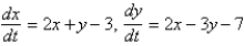 <strong>The critical points of the system are</strong> A) B) C) D) E)