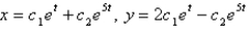 <strong>The solution of the system is</strong> A) B) C) D) E)