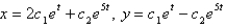 <strong>The solution of the system is</strong> A) B) C) D) E)