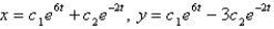 <strong>The solution of the system is</strong> A) B) C) D) E)