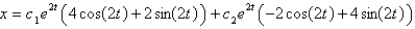<strong>The solution of the system is</strong> A) , B) , C) , D) , E) ,