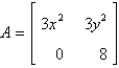 <strong>The Jacobian matrix of the system at the critical point </strong> A) B) C) D) E)