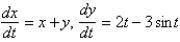 <strong>Which of the following systems are linear? Select all that apply.</strong> A) B) C) D) E)