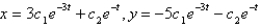 <strong>The solution of the system is</strong> A) B) C) D) E)