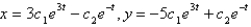 <strong>The solution of the system is</strong> A) B) C) D) E)
