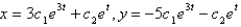 <strong>The solution of the system is</strong> A) B) C) D) E)