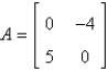 <strong>The Jacobian matrix of the system at the critical point </strong> A) B) C) D) E)