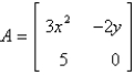 <strong>The Jacobian matrix of the system at the critical point </strong> A) B) C) D) E)