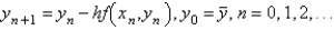 <strong>The improved Euler's formula for solving is</strong> A) B) C) D) E)