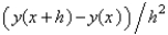 <strong>The standard backward difference approximation of is</strong> A) B) C) D) E)
